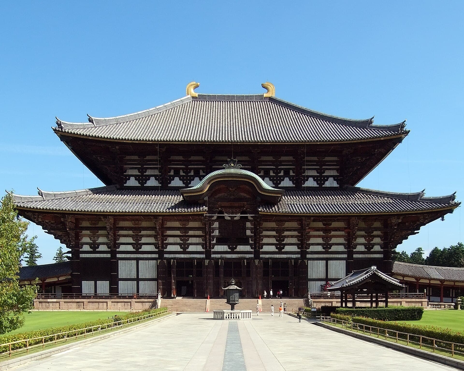 El Salón del Gran Buda (Daibutsuden) del templo Tōdai-ji, Nara